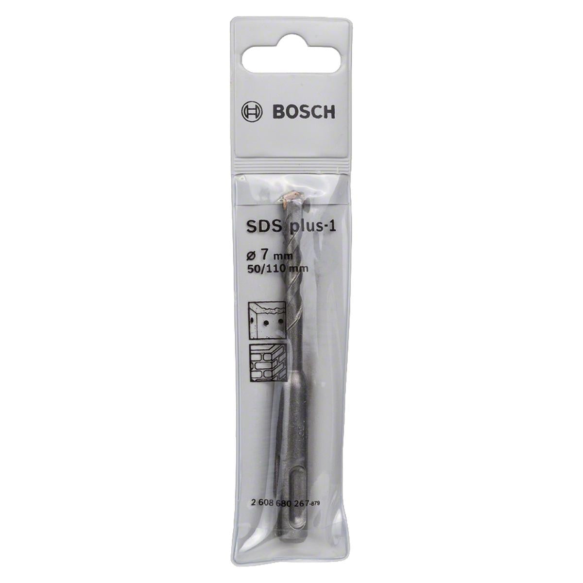 Broca Bosch Sds Plus-1 Para Concreto Ø7 X 50 X 110 mm