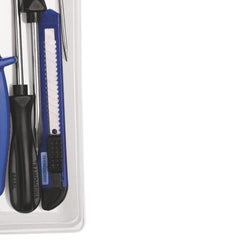 Kit Ferramentas 6 Peças Alicate Chave Fenda Estilete Trena Tramontina