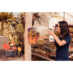 Kit Presente Jardinagem Tramontina 13 Peças Com Bolsa Lona Aço Carbono Para Jardim Horticultura Fruticultura