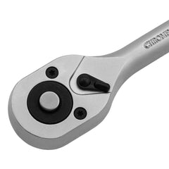 Chave Catraca Reversível Soquete 72 Dentes 3/8'' CrV Stels 1402655