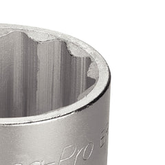 Soquete Estriado 3/4 55mm Forjado em Aço Cromo Vanádio Cromado Durável Tramontina PRO