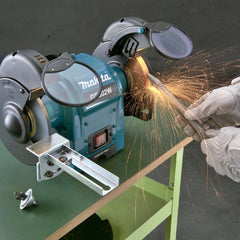 Moto Esmeril 250W 3450 RPM 60Hz com Rebolo Suporte Lamina Afiação Protetor GB602W 220V Makita