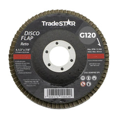 Disco Flap 115 mm G120 Fibra Reto Aço Tradestar