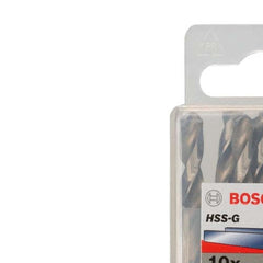 Broca Para Metal Bosch Aço Rápido Hss-G 5,7mm 10 Peças