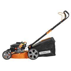 Cortador de Grama a Gasolina Tramontina CC46M 141cc 460mm 55L 8 Níveis de Corte Chassi Metálico