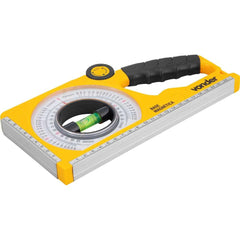 Medidor De Ângulo Inclinômetro 0-90° Base Magnética Vonder 250mm ABS