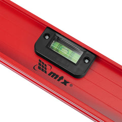 Nível Alumínio Reforçado 1000mm 3 Bolhas 40pol MTX Rail Precisão 1mm/m