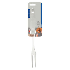 Garfo Trinchante Tramontina Utilità Aço Inox Cabo Polipropileno Branco Resistente Ergonômico