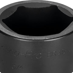 Soquete de Impacto Sextavado 55mm 3/4'' Aço Cromo Molibdênio Tramontina PRO Hyper Drive