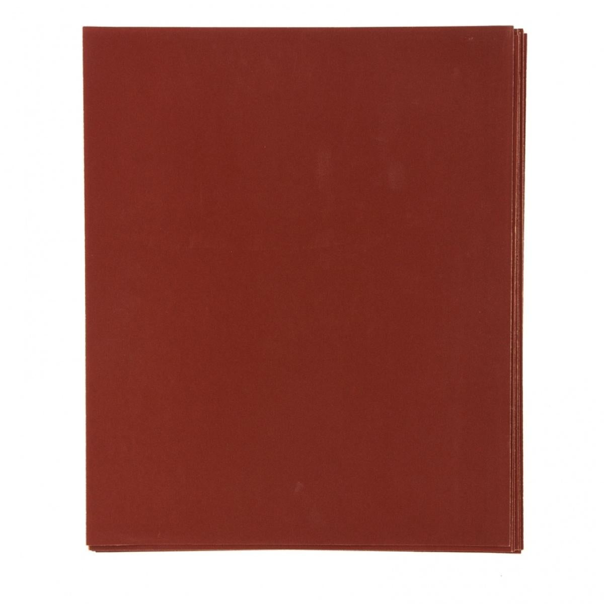 Folha De Lixa Costado De Papel Grão 1000 230x280mm 50 Peças Para Acabamento