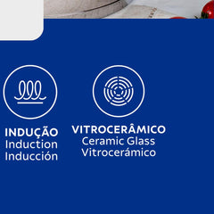 Jogo De Panelas Tramontina Allegra 7 Peças Aço Inox Com Fundo Triplo E Indução
