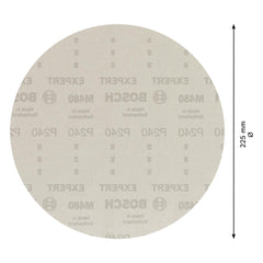 Disco De Lixa Bosch Expert M480 225mm G240 25 Peças