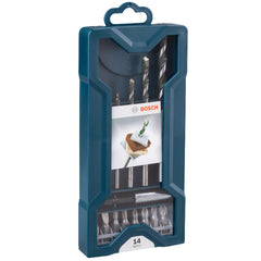 Kit De Pontas E Brocas Bosch Mini X-Line Com 14 Peças
