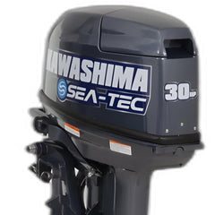 Motor de Popa 30Hp 2T Seatec Pardida Elétrica/Controle Remoto Kawashima