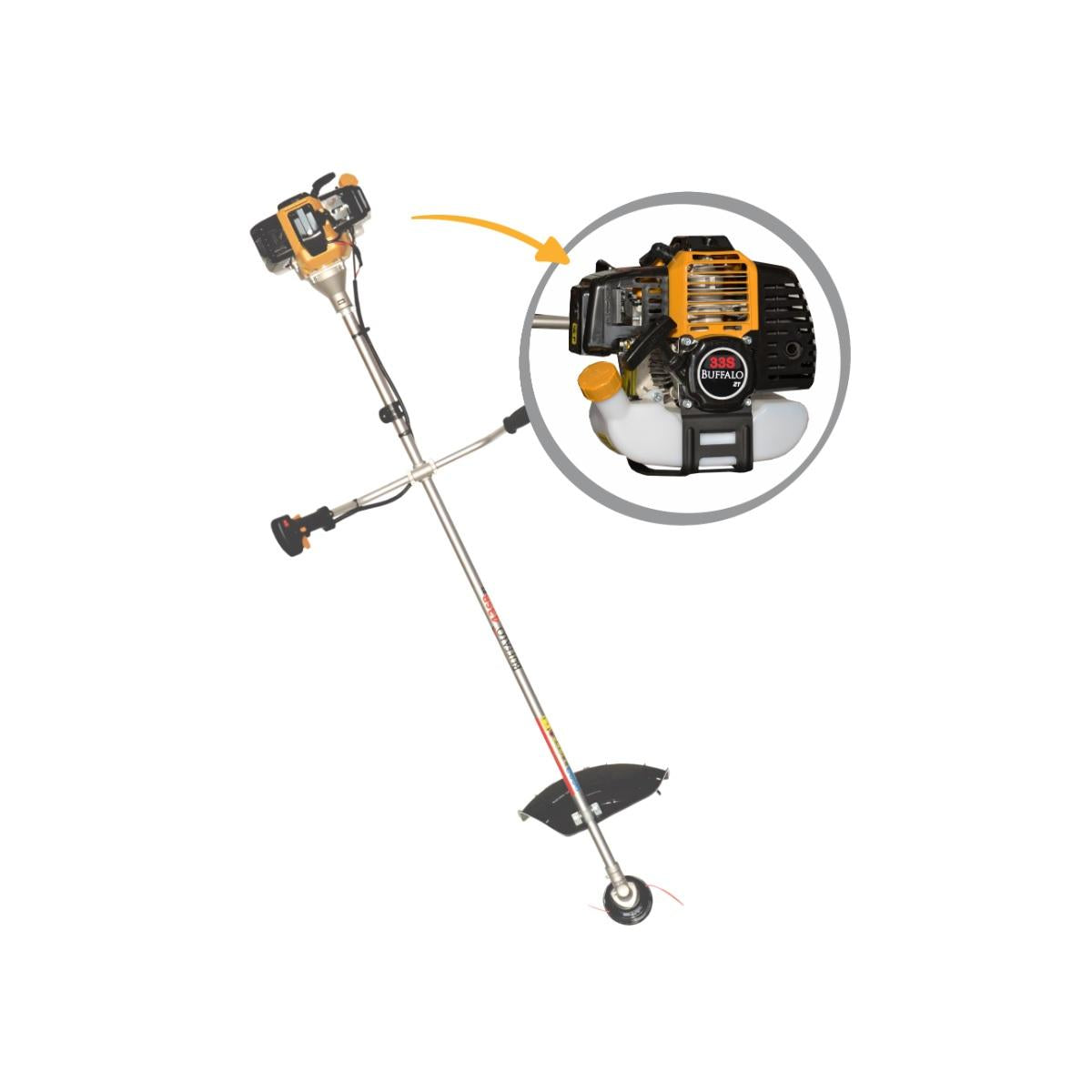 Roçadeira BFG 33S 2 T Gasolina Buffalo 50183