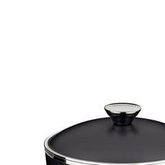 Panela Tramontina Lyon Alumínio Forjado 20 cm 2,8 L Starflon High Performance Preto