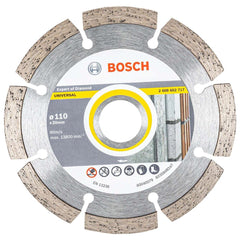 Disco Diamantado Segmentado Bosch Universal 110X20X8mm