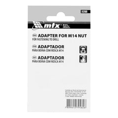Adaptador Para Suporte De Lixa Rosca M14 Haste 8 Mm Mtx 45 Mm
