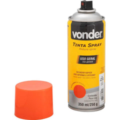 Tinta Spray Acrílica Laranja 350ML/250G Vonder