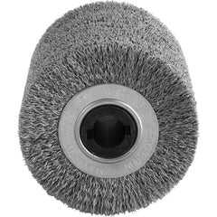 Roda Escova Remoção 100x100mm Furo 19mm 6000Rpm Aço Inox Vonder Pev1380