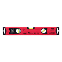 Nível Alumínio Reforçado 3 Bolhas + Espelho 400mm 16pol MTX 347049 Precisão ±0.5mm/m