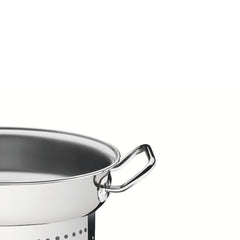Cozi-Pasta Tramontina Aço Inox 20 Cm Profissional Para Massas E Legumes