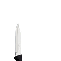Faca Para Legumes E Frutas Tramontina Plenus Lâmina Aço Inox Cabo Polipropileno Preto 3 Polegadas