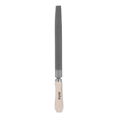 Lima Meia Cana Bastarda 200mm 8'' MTX Corte Eficiente com Cabo de Madeira