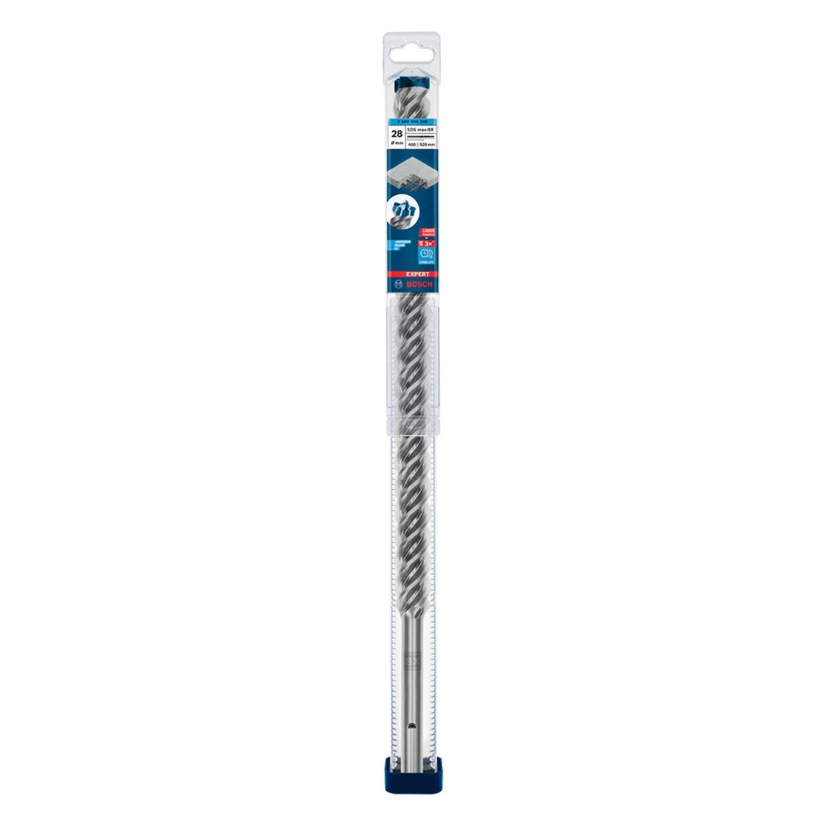 Broca Para Concreto Bosch Expert Sds Max-8X Ø28X400X520mm