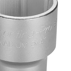 Soquete Sextavado Aço Cromo Vanádio 60mm 3/4'' Tramontina PRO Perfil Hyper Drive DIN 3124