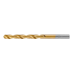 Broca Aço Rápido Nitreto de Titânio 6mm Haste Cilíndrica 1PC MTX Profissional