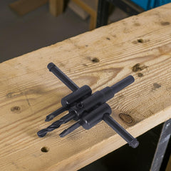 Furador Circular Ajustável 30 - 120 mm Bailarina Tradestar