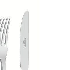 Faqueiro 24 Peças Aço Inox Tramontina Classic Com Facas Forjadas Acabamento Brilho