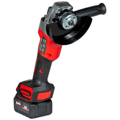 Esmerilhadeira Angular a Bateria Toyama 18V 125mm Motor Brushless Kit Bateria 4.0Ah Sem Carregador Profissional