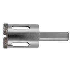 Broca Diamantada Para Vidro 25mm Haste Triangular Mtx 726259 Furos Precisos Sem Lascas