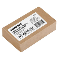 Lâmina para Tesoura Corta Vergalhão 450mm 18'' Aço Cr-Mo 56-60 HRC Corte Preciso Gross 7853455