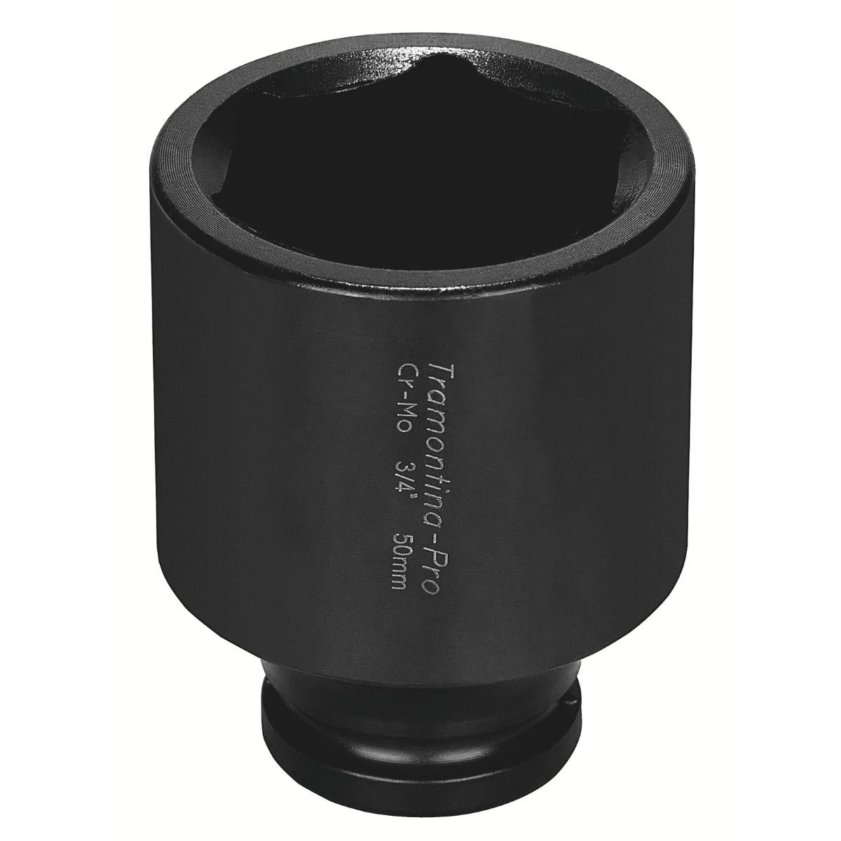Soquete Impacto 19mm 3/4'' Aço Cromo Molibdênio Fosfatizado DIN 3129 Tramontina PRO