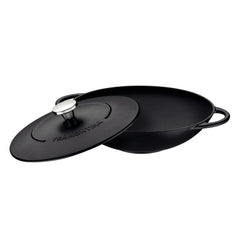 Panela Wok 32 cm 5 L Ferro Esmaltado Antiaderente Starflon Excellent Tramontina Trento