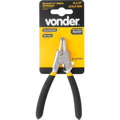 Alicate para Anéis Externos Cv 114 mm 4.1/2" Vonder