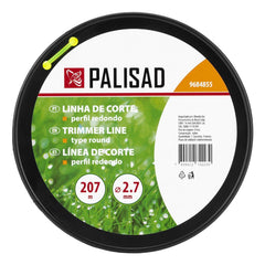 Fio Nylon 2,7mm 207m Jardim Gramado Profissional Poliamida PA6 Palisad