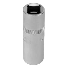 Soquete Vela 1/2'' 16mm CrV Hexagonal Stels 1363655 - Encaixe Automotivo