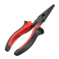 Alicate Bico Meia Cana Reto Black Nickel Niquelado 6'' 160mm Cabo Dupla Injeção MTX 171589