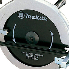 Serra Circular 335Mm Industrial 1750W Com Lâmina de Aço Guia Reta Chave Punho 5103N 110V Makita