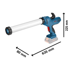 Pistola De Calafetagem Bosch Gcg 18V-600 Sem Bateria