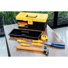 Caixa Plástica com Ferramentas Tramontina 8 Peças Para Reparos Domésticos 8kg 13 Polegadas