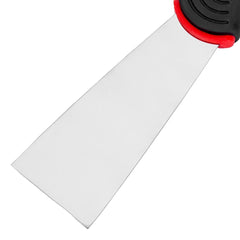 Espátula Betumeira Aço Inox Lisa Cabo Dupla Injeção 50mm 2pol MTX 855059