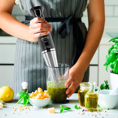 Mixer Inox Maxx BMX355P 350W Britânia Preto Com Suporte de Parede e Jarra 1,05L 220V