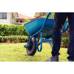 Pneu Com Câmara Tramontina 3.25/8'' Roda Plástica Bucha Plástica Para Carrinho De Mão