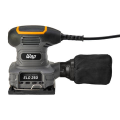 Lixadeira Orbital WAP ELO 25 14000 OPM 250W Sistema de Grampos, Saco Reutilizável 127V