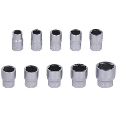 Jogo Chave e Soquetes  3/8'' 10 - 22 mm 12 Peças CR-V Pro Tradestar